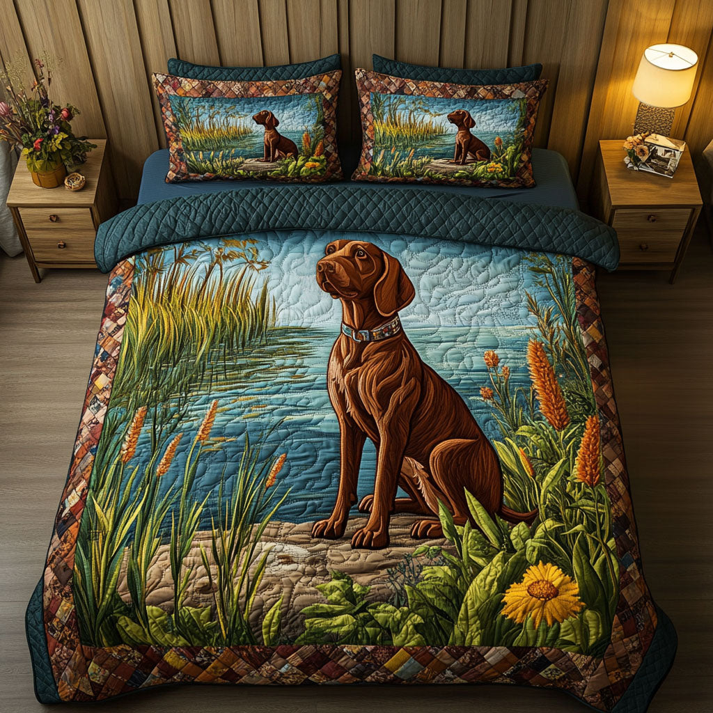Lakeside GSP Quilted Bedding Set Bed Decor Ideas Good Gifts For Dog Owners