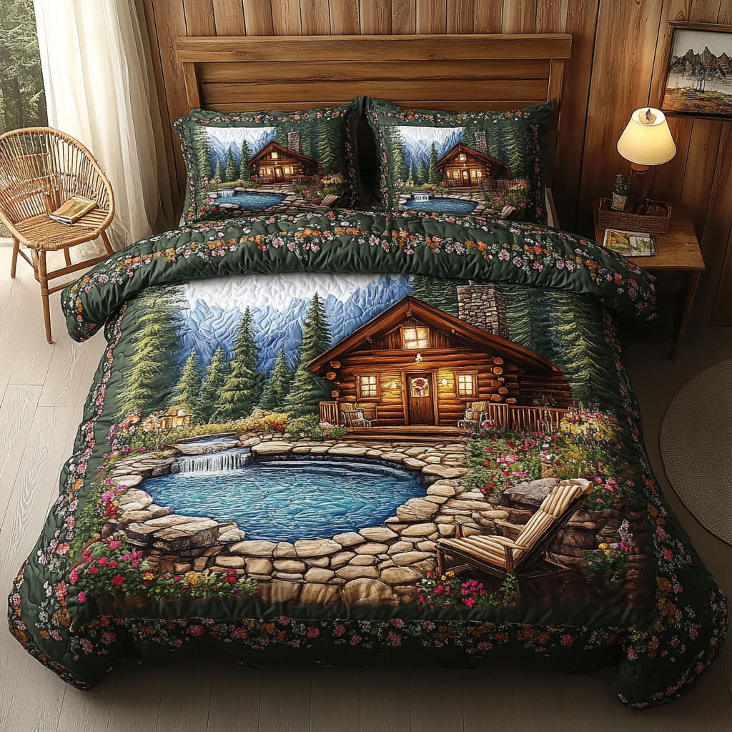 Lakeside Lodge Quilted Bedding Set Best Comforter Sets Best Christmas Gifts For Men
