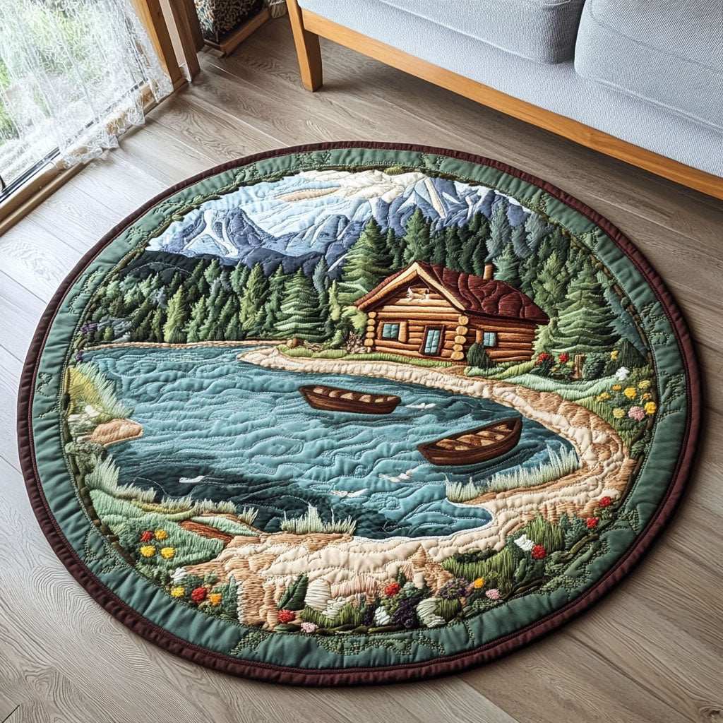 Lakeside Quilted Round Mat Foyer Decor Ideas Tree Skirt Small Tree