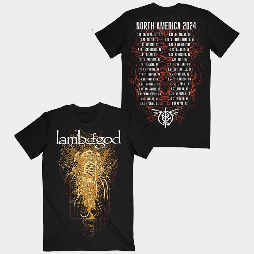 Lamb Of God Merch Avian Offering 2024 Itin T-Shirt Cool Gifts For Music Lovers