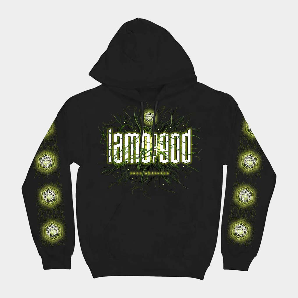 Lamb Of God Merch Into Oblivion Glow Hoodie Gifts For Band Fans Lamb Of God Merch Into Oblivion Glow Hoodie Gifts For Band Fans