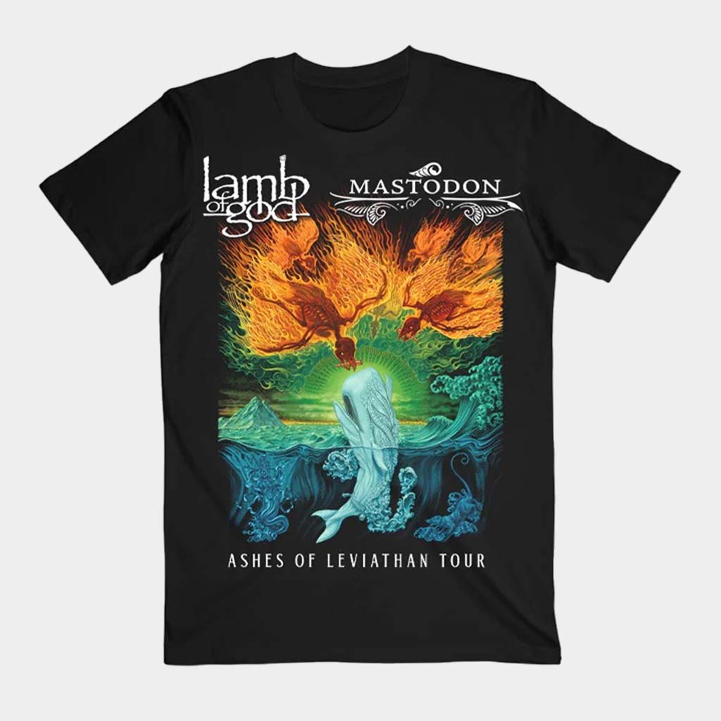 Lamb Of God Merch Mastodon And Lamb Of God Tour 2024 T-Shirt Gifts For Boyfriend