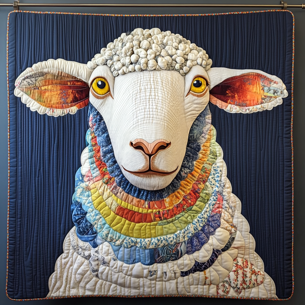 Lambkin Lane Quilted Blanket Gifts For Sheep Lovers
