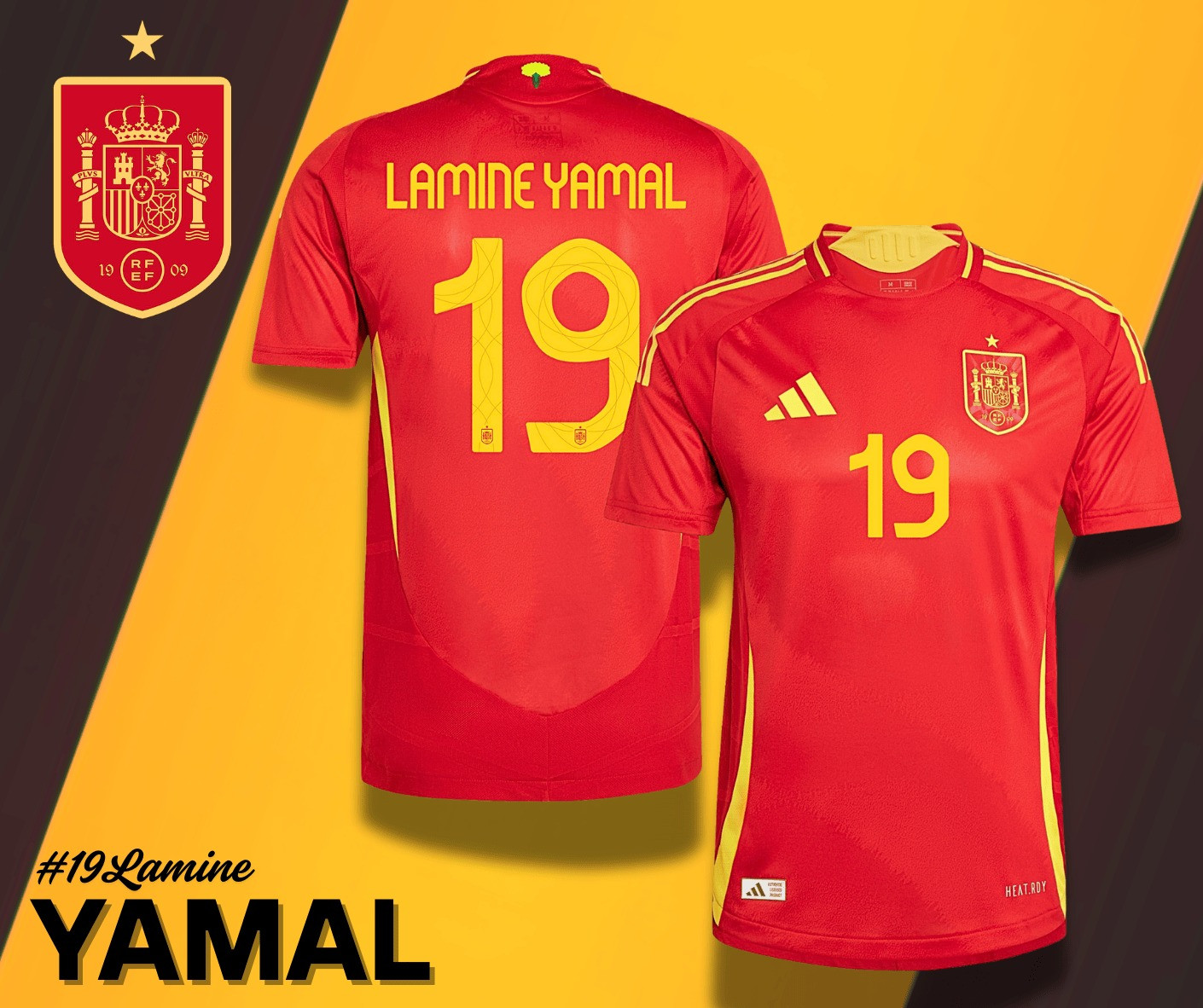 Lamine Yamal #19 T-Shirt Gift For Football Fans