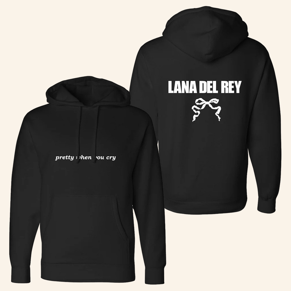 Lana Del Rey Merch Pretty When You Cry Hoodie Unique Gifts For Sisters Lana Del Rey Merch Pretty When You Cry Hoodie Unique Gifts For Sisters