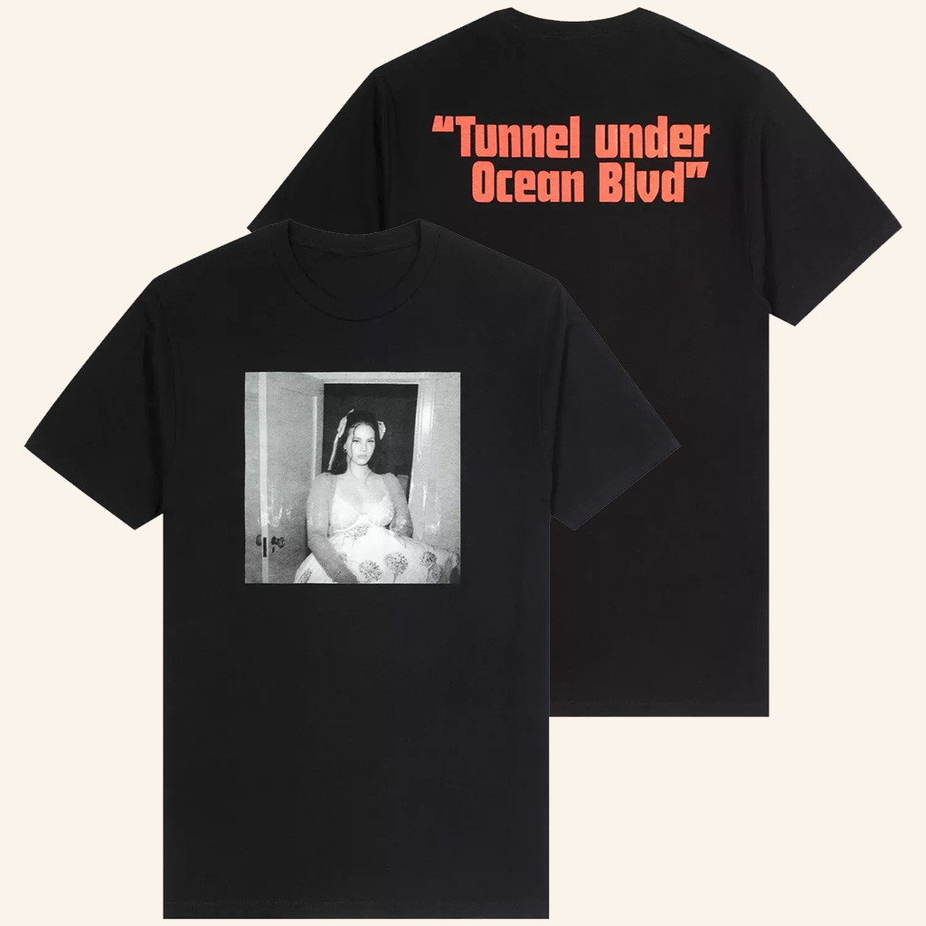 Lana Del Rey Merch Tunnel Under Ocean Blvd Portrait T-Shirt Presents For Music Lovers Lana Del Rey Merch Tunnel Under Ocean Blvd Portrait T-Shirt Presents For Music Lovers