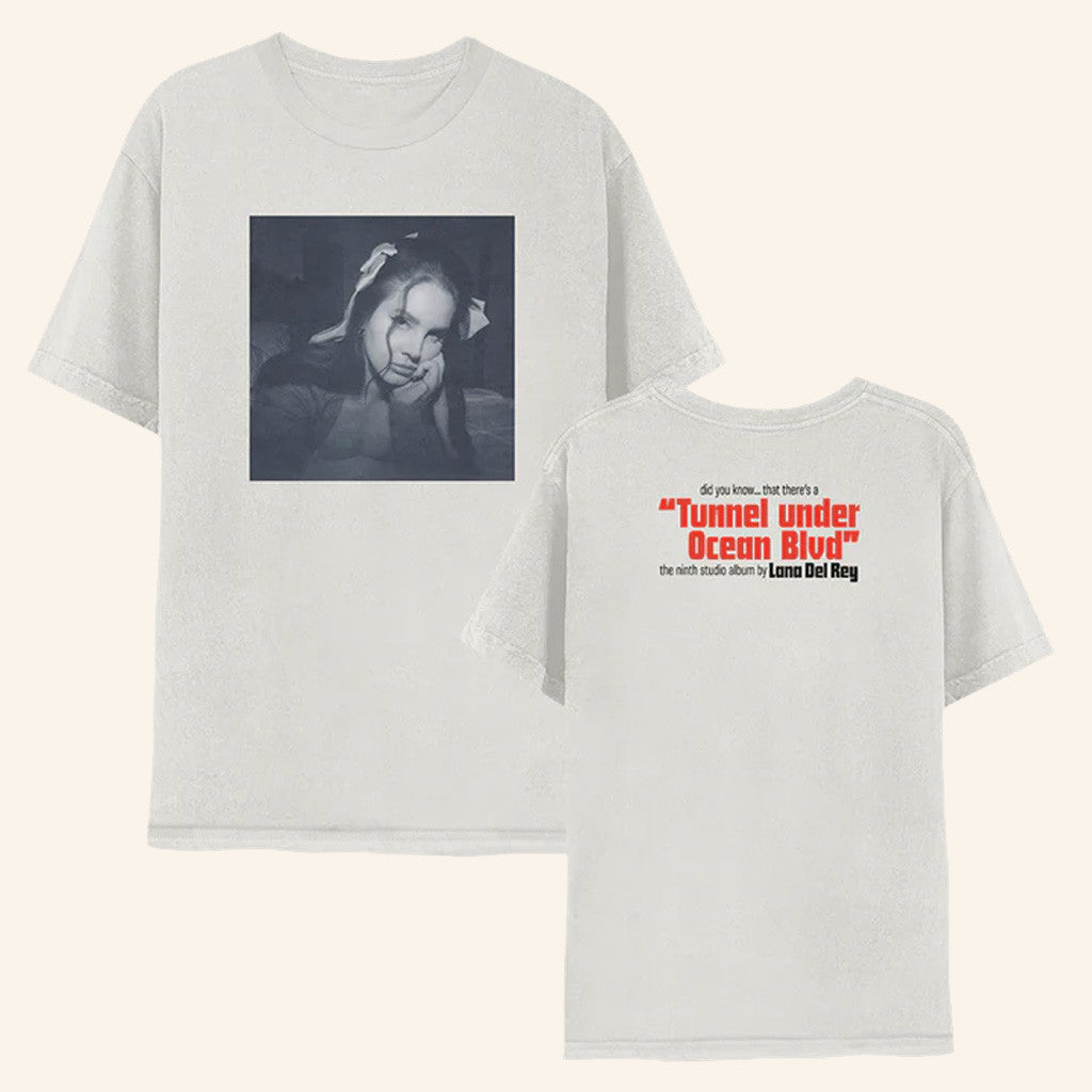 Lana Del Rey Merch Under Ocean Blvd T-Shirt Presents For Her Lana Del Rey Merch Under Ocean Blvd T-Shirt Presents For Her