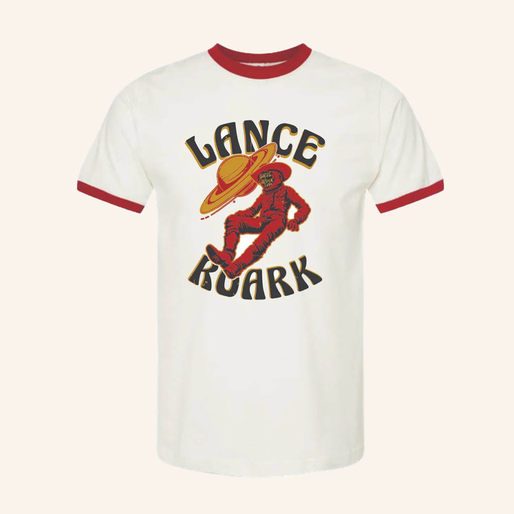 Lance Roark Merch Astronaut Logo Ringer T-Shirt Best Gifts For Music Lovers Lance Roark Merch Astronaut Logo Ringer T-Shirt Best Gifts For Music Lovers