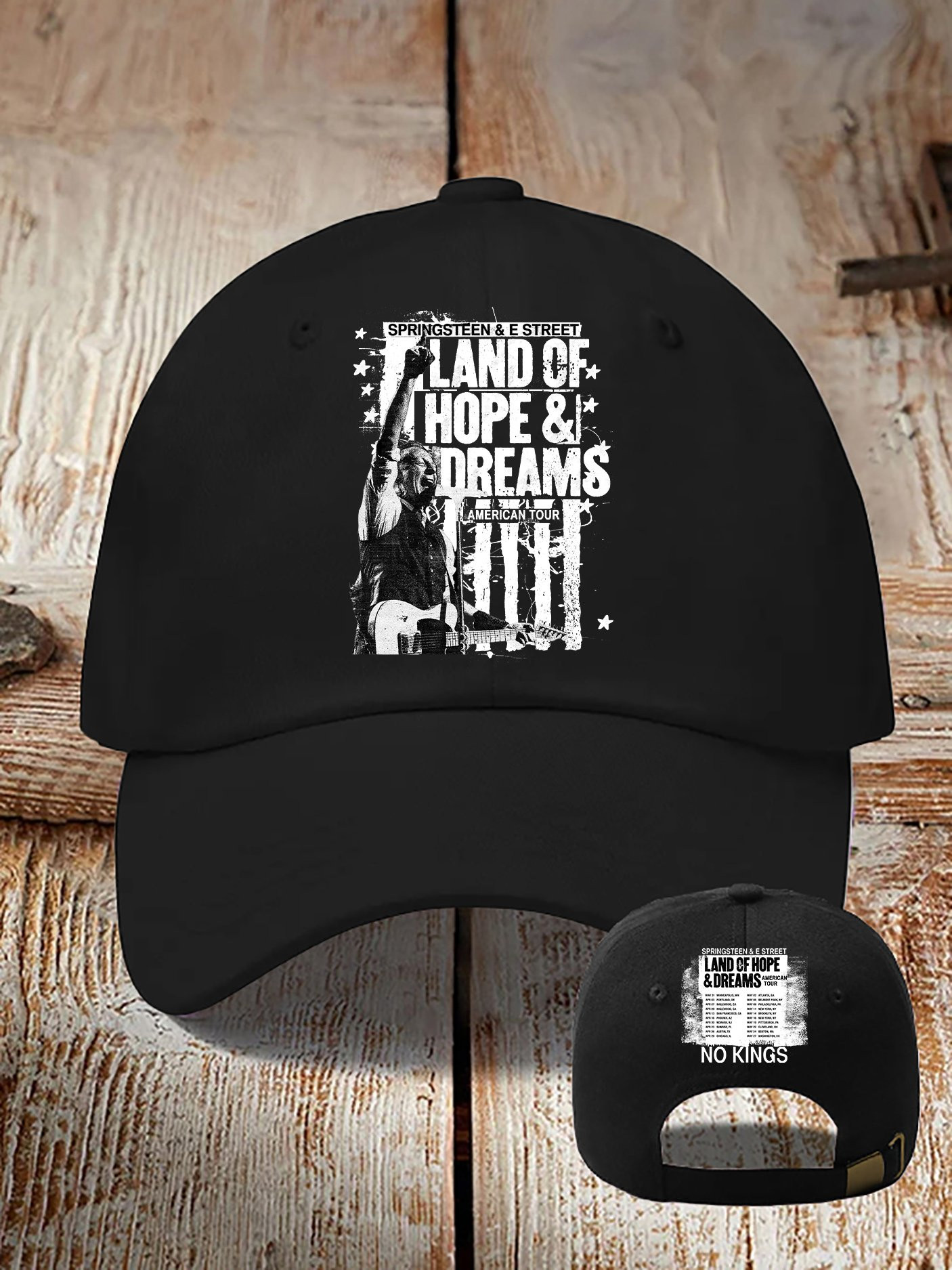 Land Of Hope And Dreams Baseball Cap American Tour Merch Anti Trump Gift