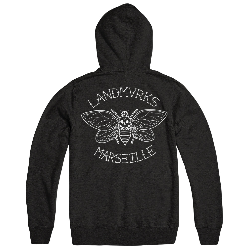 Landmvrks Merch Cicada - Embroidered Hoodie Landmvrks Hoodie Father'S Day Gifts For Metal Music Lovers Landmvrks Merch Cicada - Embroidered Hoodie Landmvrks Hoodie Father'S Day Gifts For Metal Music Lovers