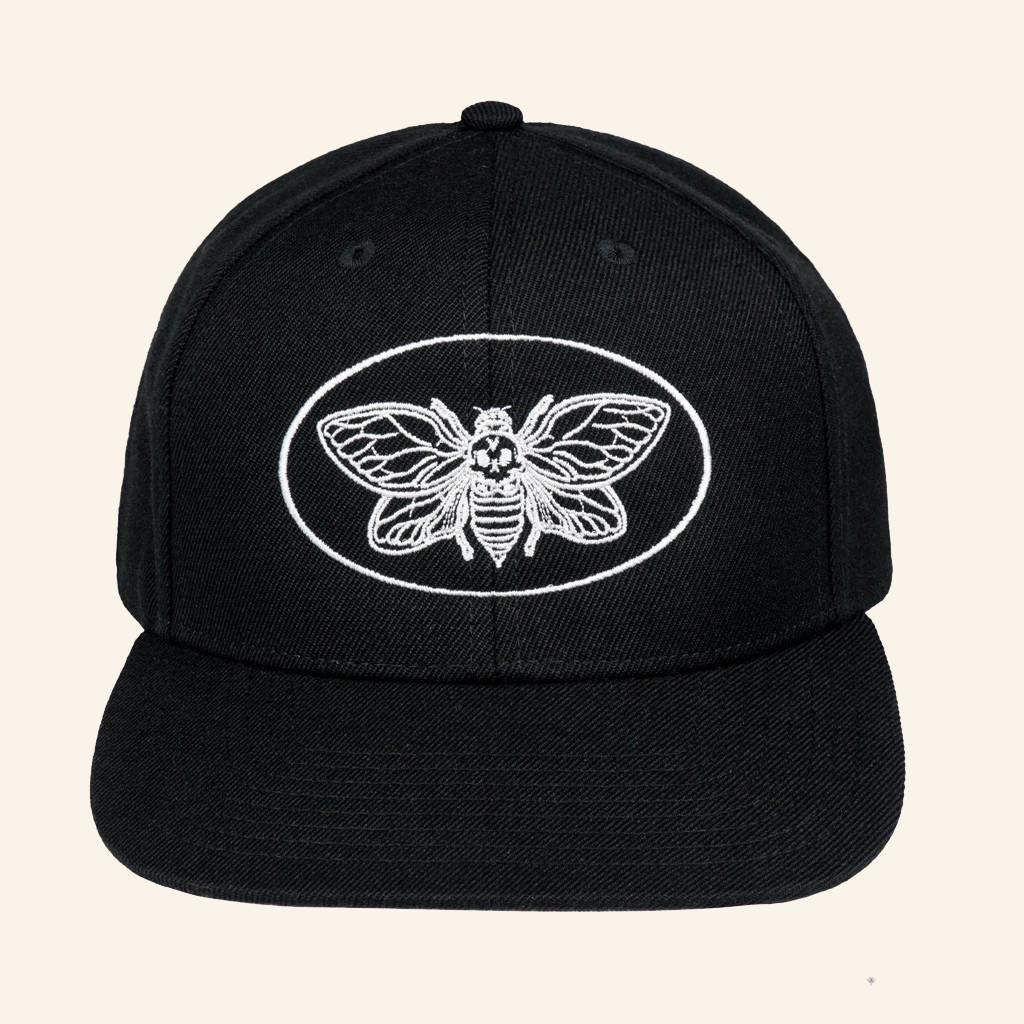 Landmvrks Merch Moth Snapback Hat Embroidered Gifts For Dudes Landmvrks Merch Moth Snapback Hat Embroidered Gifts For Dudes