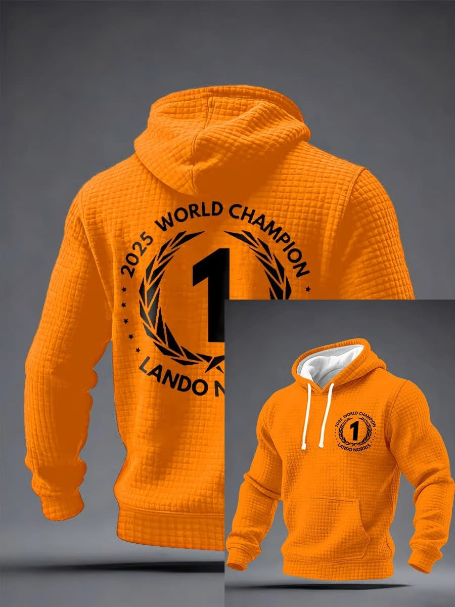 Lando Norris 2025 World Champion McLaren Hoodie F1 Racing Fan Merch Formula One Best Gift For F1 Fans