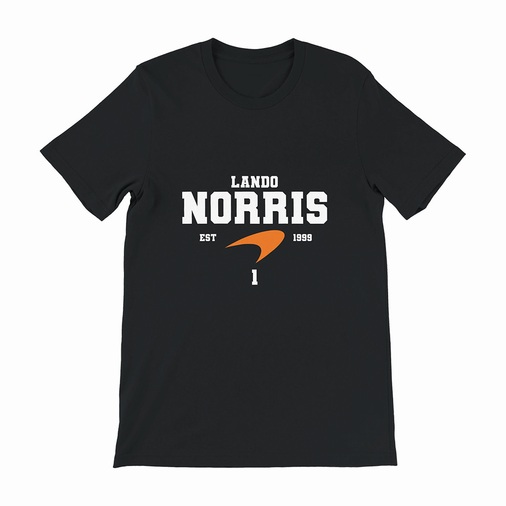 Lando Norris Formula 1 T-Shirt Lando Norris World Champion Merch Formula 1 Fans Gift