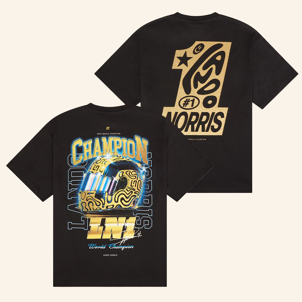 Lando Norris Merch Championship T-Shirt Best Gifts For Racing Fans Lando Norris Merch Championship T-Shirt Best Gifts For Racing Fans