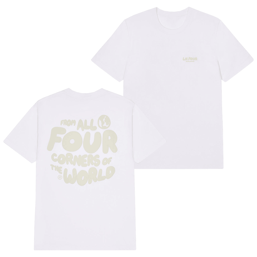 Lando Norris Merch Four Corners Of The World T-Shirt Gifts For Father's Day Ideas