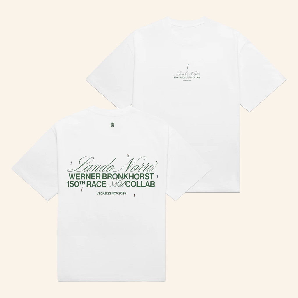 Lando Norris Merch LN X WB Exhibition T-Shirt Gift Ideas For Racing Fans Lando Norris Merch LN X WB Exhibition T-Shirt Gift Ideas For Racing Fans