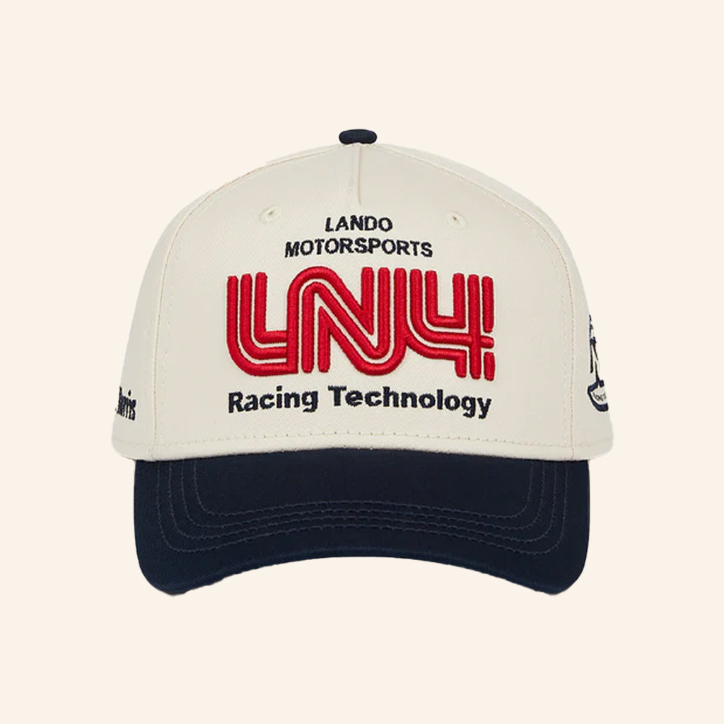 Lando Norris Merch LN4 Racing Embroidered Hat Gifts For Racing Lovers Lando Norris Merch LN4 Racing Embroidered Hat Gifts For Racing Lovers