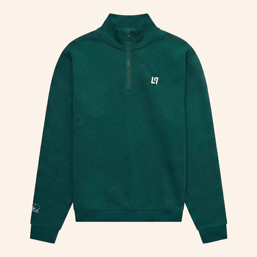 Lando Norris Merch TN Core Quarter Zip Sweatshirt Christmas Gifts For Racing Lovers