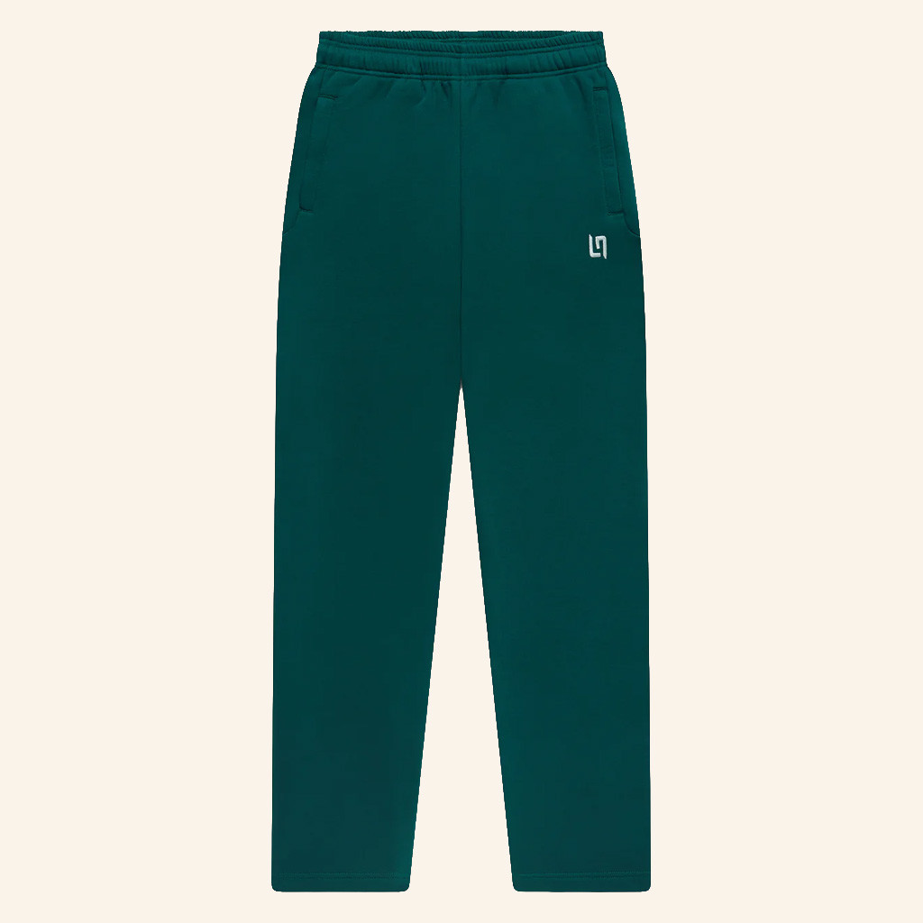 Lando Norris Merch TN Core Straight Leg Sweatpants Green Best Gifts For Racing Fans