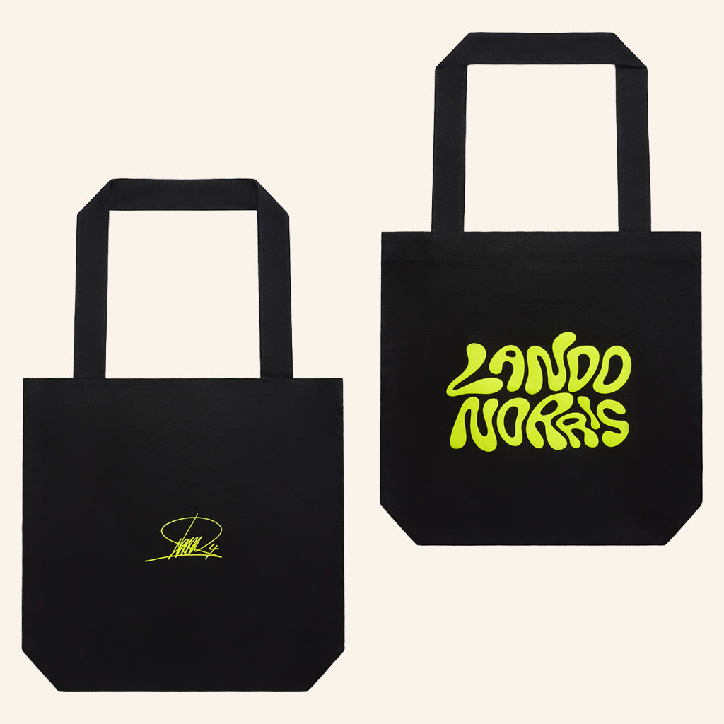 Lando Norris Merch TN Core Tote Bag Great Gifts For Racing Fans