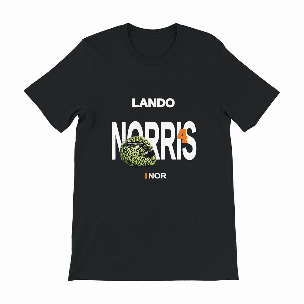 Lando Norris NOR4 Formula 1 T-Shirt Lando Norris Merch Unique Gift For Brothers