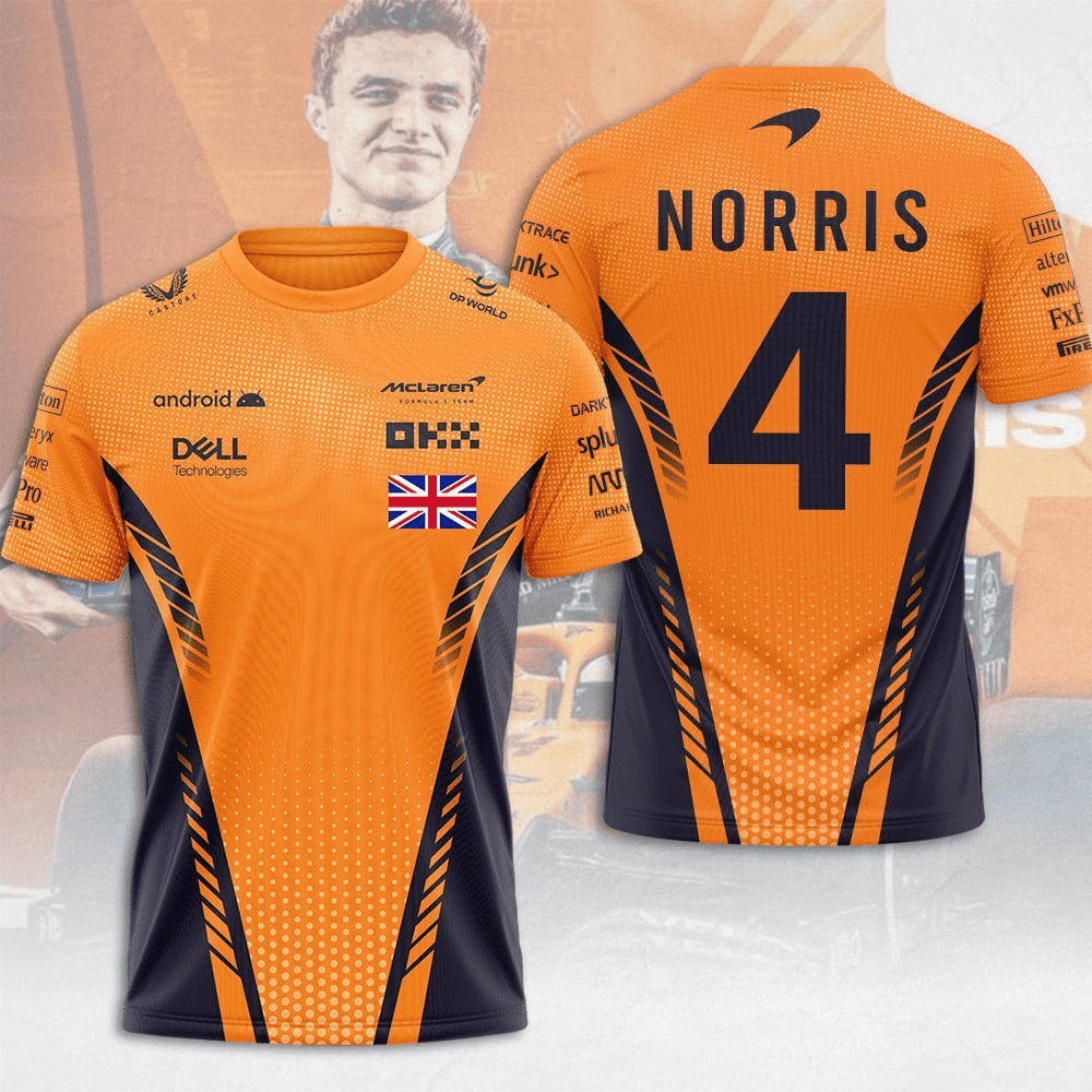 Lando Norris Winner Hungarian T-Shirt Cool Gifts For Fans