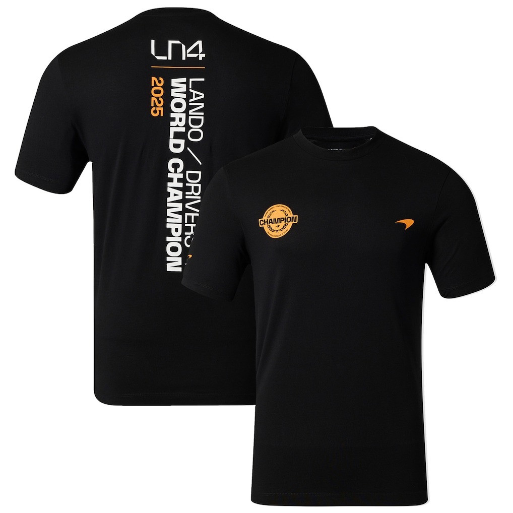 Lando Norris World Champion 2025 Merch T-Shirt F1 World Champion Shirt Lando Norris Lover Gifts