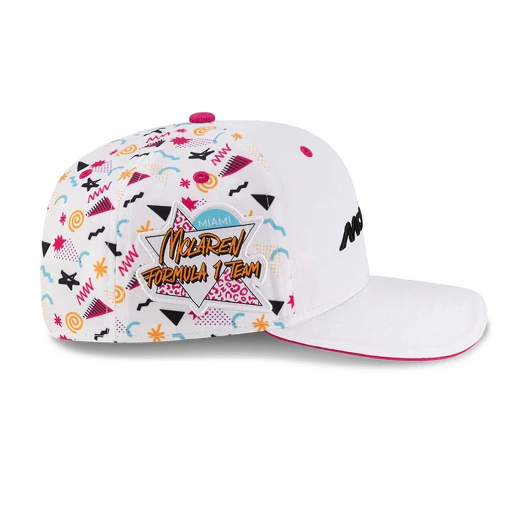 Lando Norris World Championship Merch 2025 McLaren F1 UK Miami GP Embroidered Hat WDC Merch