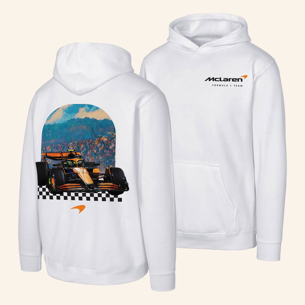 Lando Norris World Championship Merch 2025 McLaren F1 UK Retro Hoodie WDC Clothing Fans Gifts