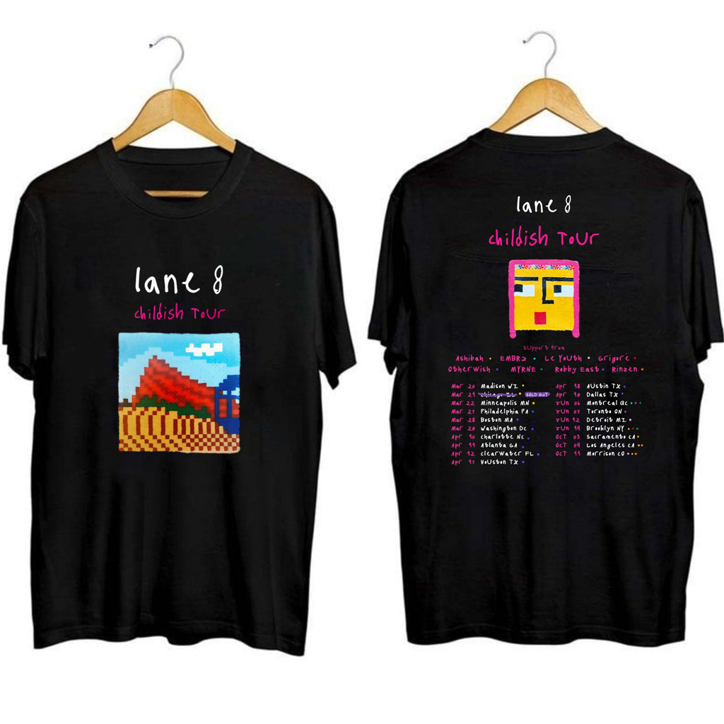 Lane 8 Childish Tour Shirt Lane 8 Merch Gift Ideas For DJ Fans