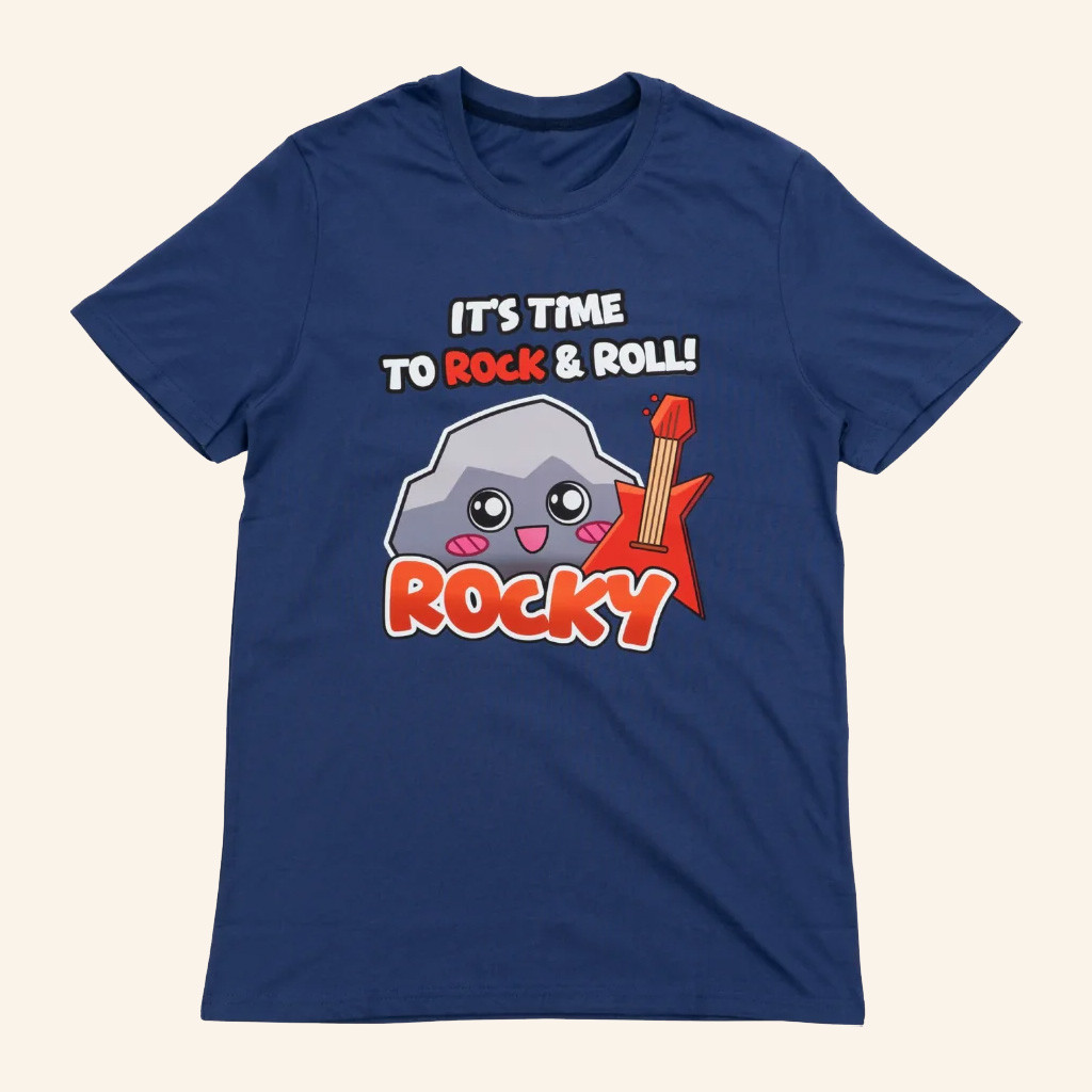 Lankybox Merch It's Time To Rock And Roll T-Shirt Birthday Gifts For Girlfriend Lankybox Merch It's Time To Rock And Roll T-Shirt Birthday Gifts For Girlfriend