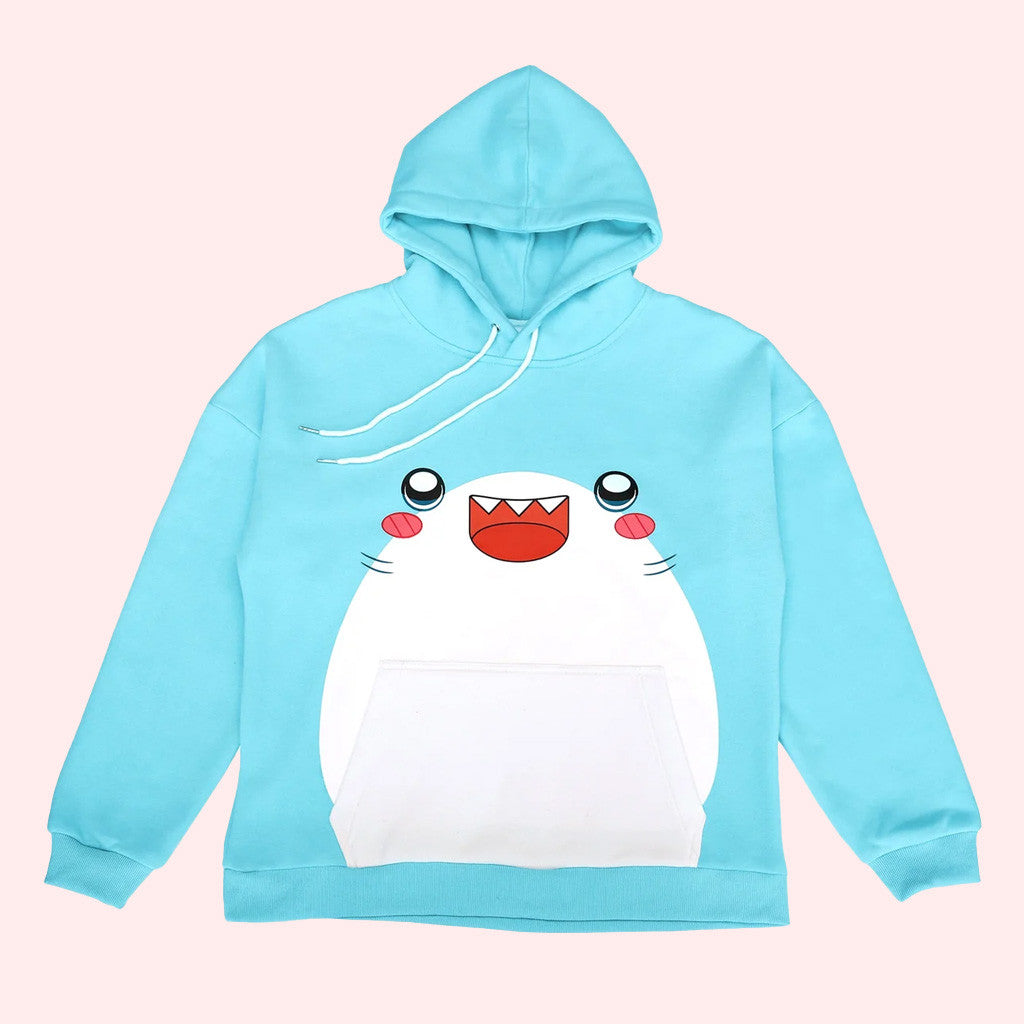 Lankybox Merch Thicc Shark Hoodie Cute Gifts For Best Friends