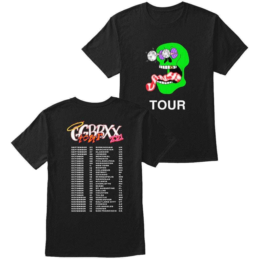 Lany Merch GGBBXX Tour Black T-Shirt Presents For Friends