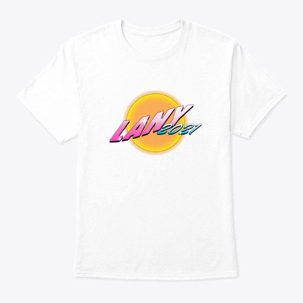 Lany Merch Lany 2021 White T-Shirt Good Gifts For Her Lany Merch Lany 2021 White T-Shirt Good Gifts For Her