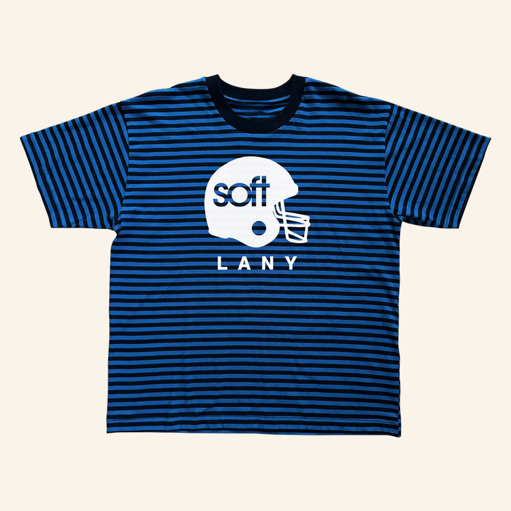 LANY Merch Soft Helmet Striped T-Shirt Gift Ideas For Pop Lovers