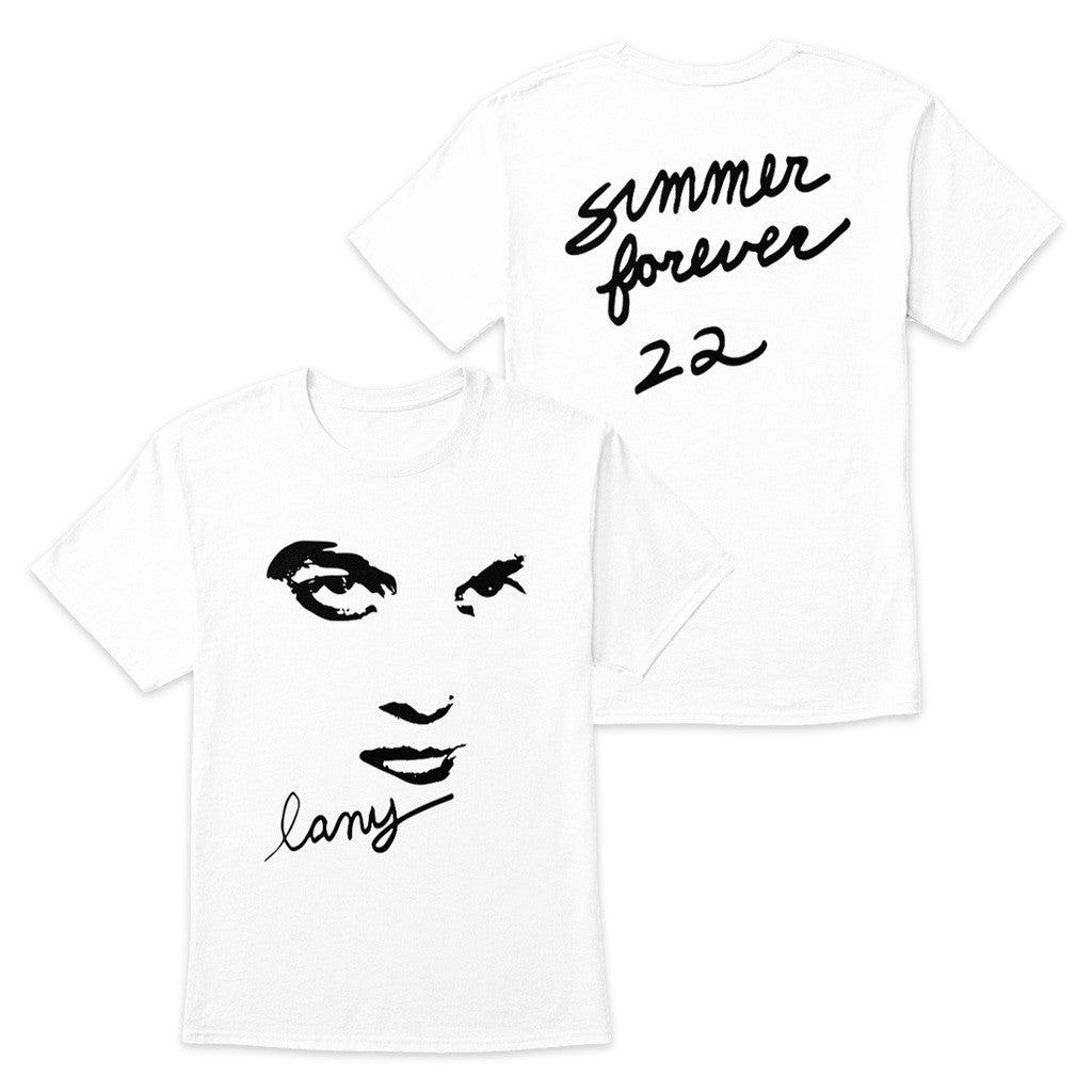 Lany Merch Summer Forever 22 White T-Shirt Gifts For Besties