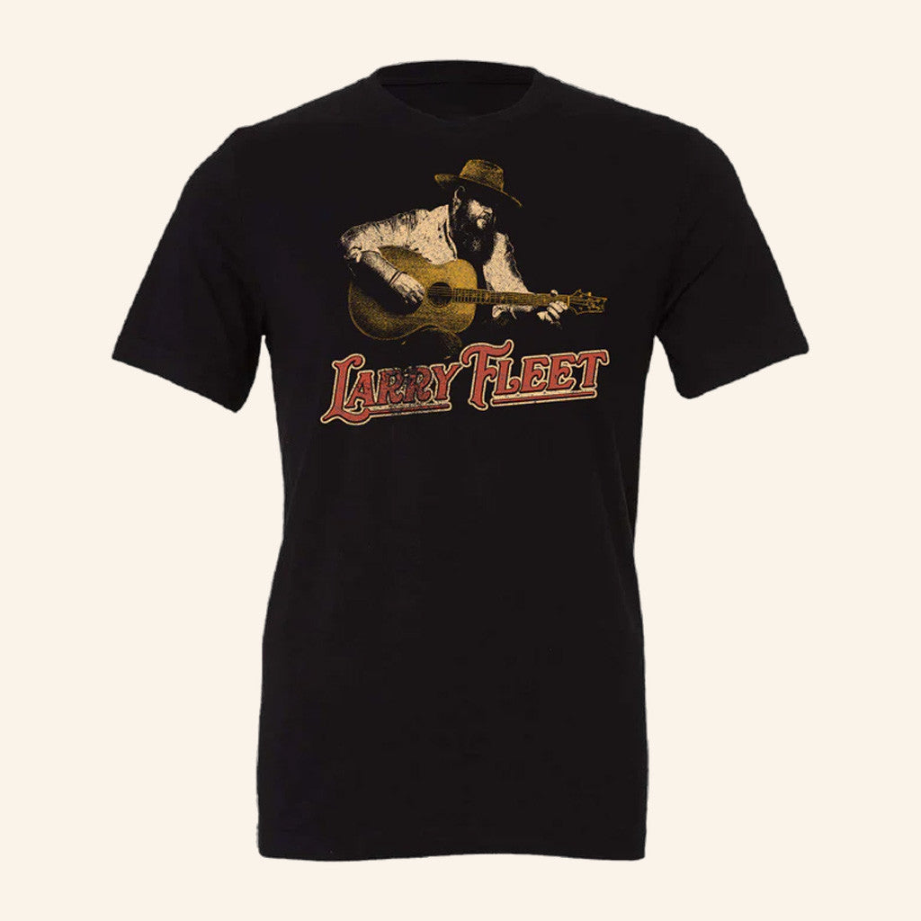 Larry Fleet Merch Tour 2025 Working Photo T-Shirt Gifts Gifts For Women's Larry Fleet Merch Tour 2025 Working Photo T-Shirt Gifts Gifts For Women's