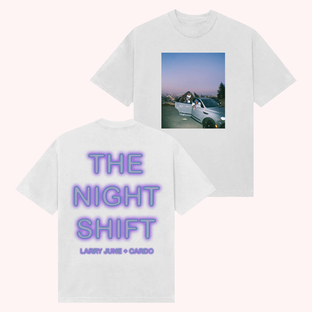Larry June Merch The Night Shift Photo T-Shirt Presents For Friends
