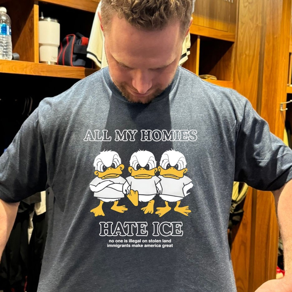 Larry Nance Jr All My Homies Hate ICE No One Is Illegal On Stolen Land T-Shirt Gifts For Son