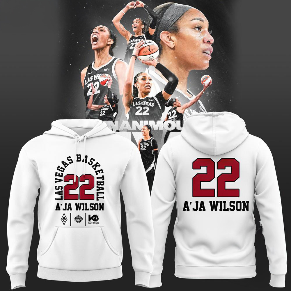 Las Vegas Aces WILSON 22 Basketball Limited Edition Hoodie Best Presents For Basketball Fans