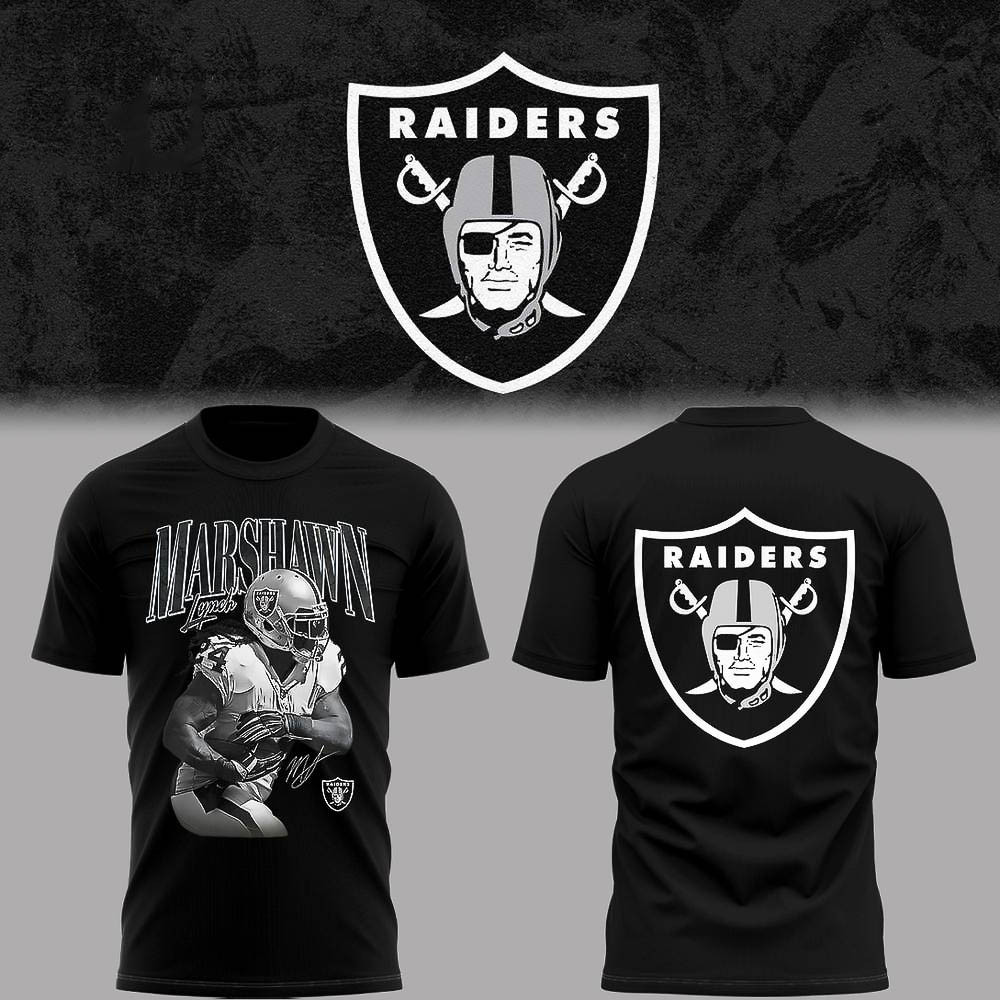 Las Vegas Raiders Marshawn Lynch Limited Edition T-Shirt Unique Gifts For Husband
