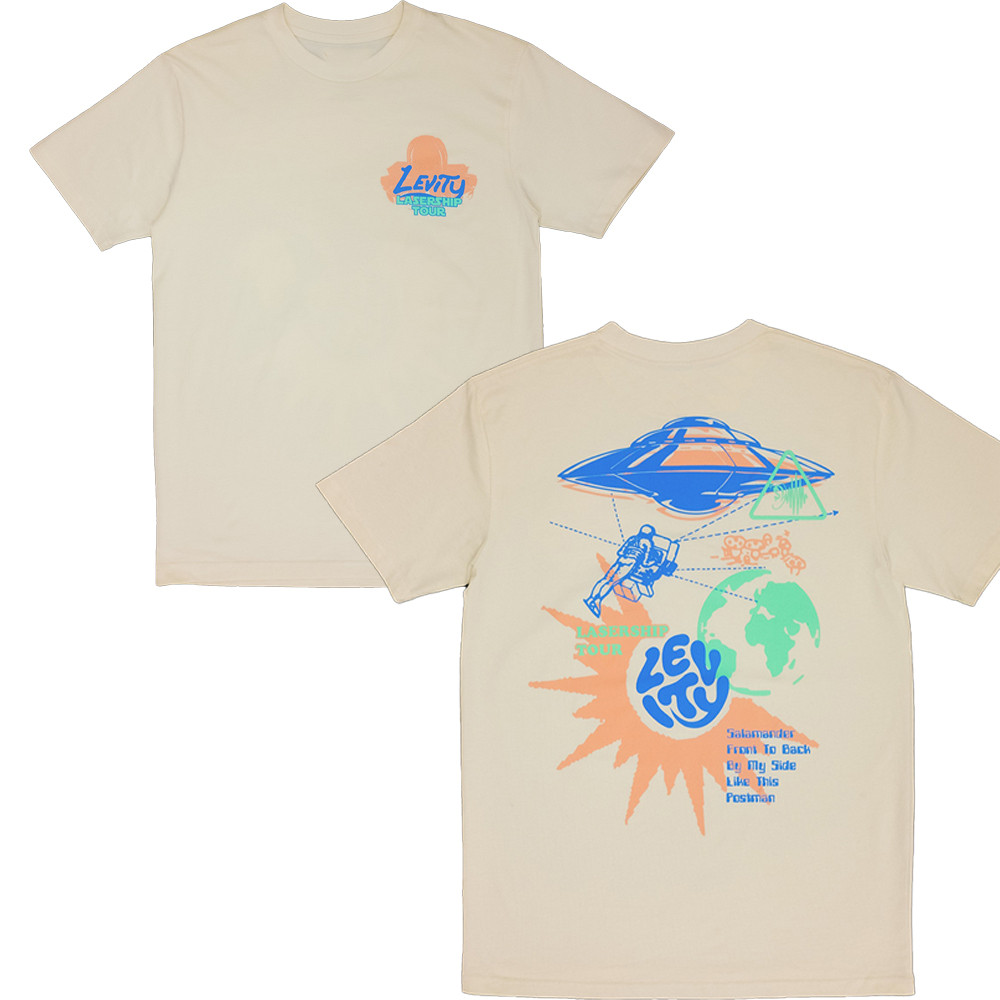 Lasership Tour 2025 Merch Levity Space Sounds T-Shirt Lasership Tour Clothes Enthusiasts Gifts