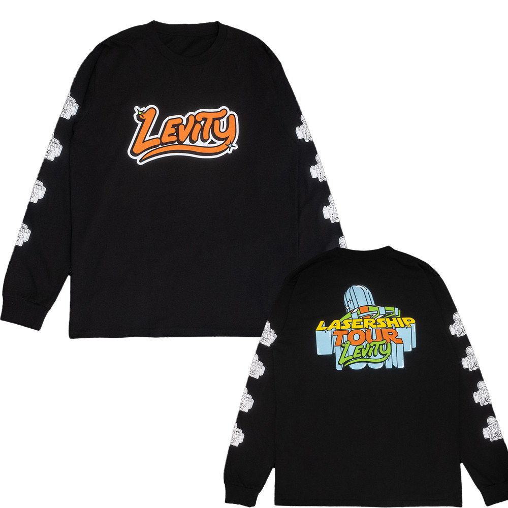 Lasership Tour 2025 Merch Long Sleeve Shirt Lasership Tour Spaceship Apparel Gift For Men