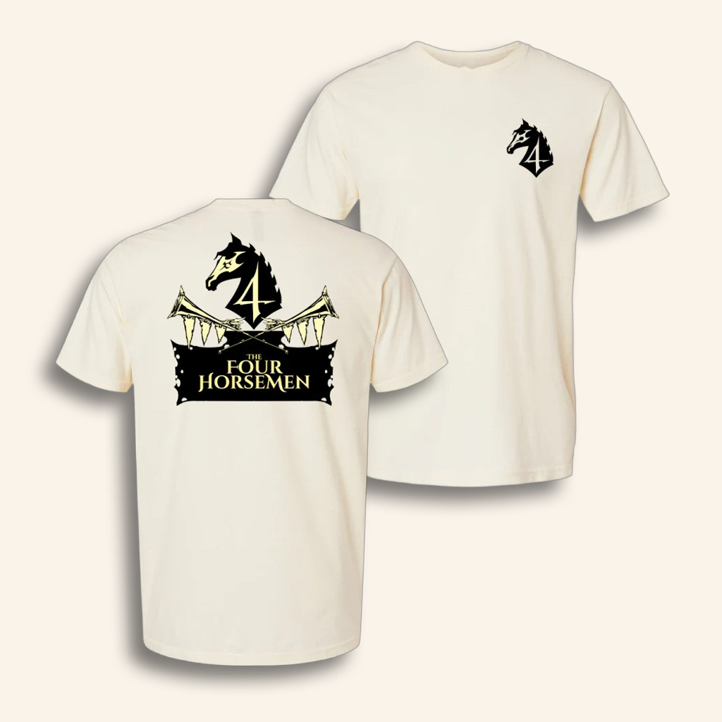 Last Free Nation Merch The Four Horsemen Logo T-Shirt Christmas Gifts For Boyfriend