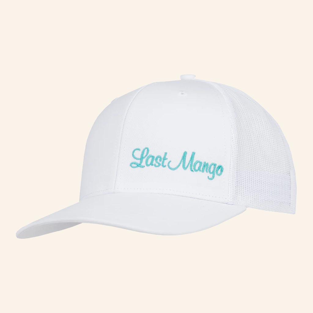 Last Mango Merch Last Mango Wave Embroidered Trucker Hat Gifts For Brother
