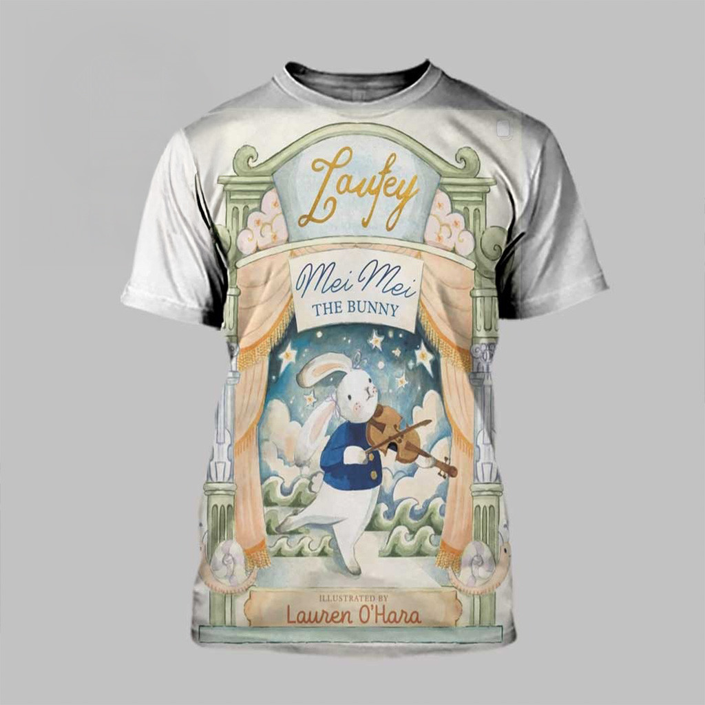 Laufey Mei Mei The Bunny 2026 April 21st T-Shirt Fan Merch Gifts For Girlfriend Laufey Mei Mei The Bunny 2026 April 21st T-Shirt Fan Merch Gifts For Girlfriend