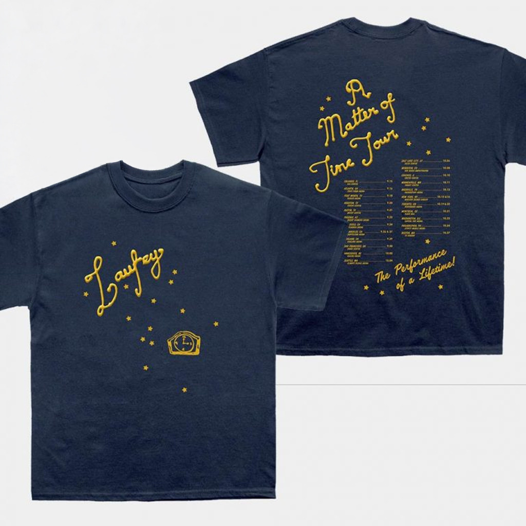 Laufey Merch A Matter Of Time Tour Dates 2025 T-Shirt Cool Gifts For Music Lovers