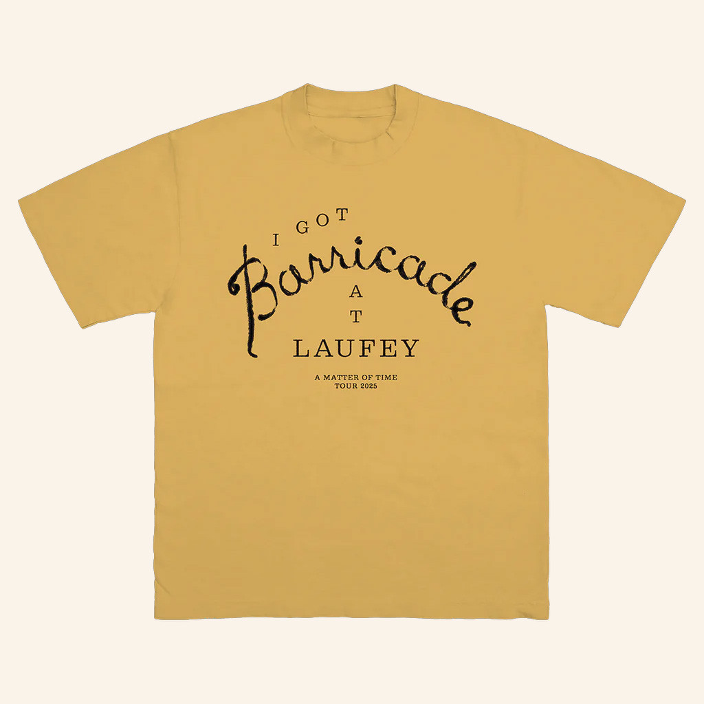 Laufey Merch I Got Barricade T-Shirt Unique Gifts For Music Lovers Laufey Merch I Got Barricade T-Shirt Unique Gifts For Music Lovers