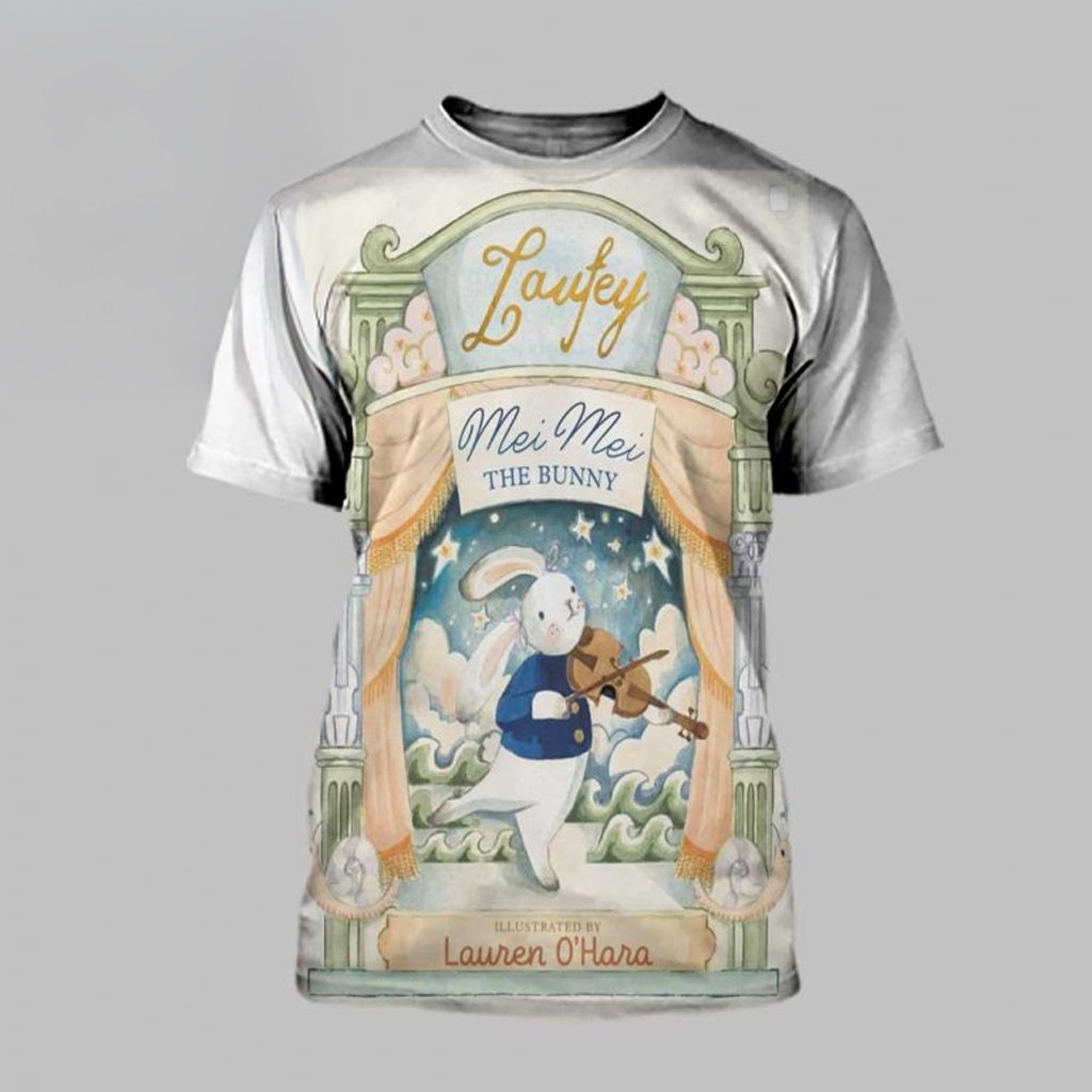 Laufey Merch Mei Mei The Bunny 2026 April 21st T-Shirt Presents For Music Lovers Laufey Merch Mei Mei The Bunny 2026 April 21st T-Shirt Presents For Music Lovers