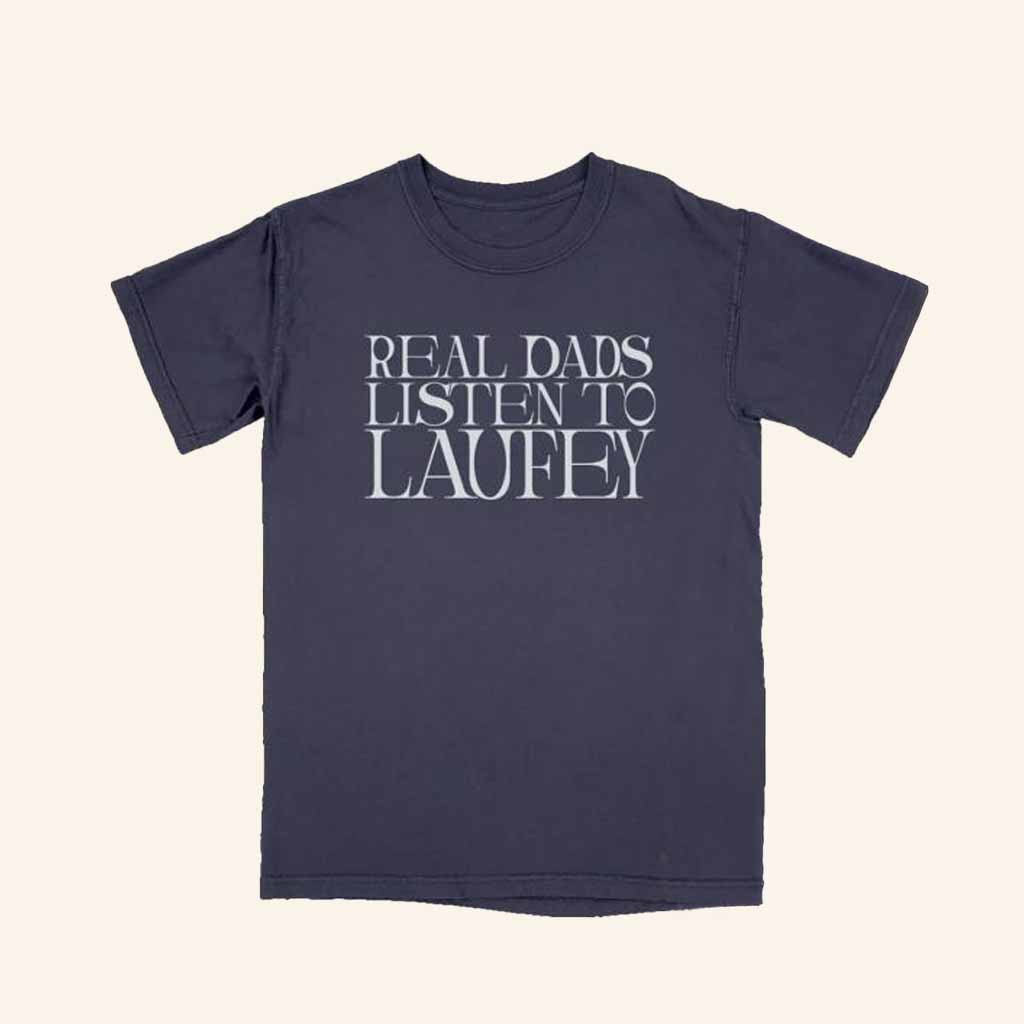 Laufey Music Merch Real Dads Listen To Laufey T-Shirt Gifts For Music Fans Laufey Music Merch Real Dads Listen To Laufey T-Shirt Gifts For Music Fans